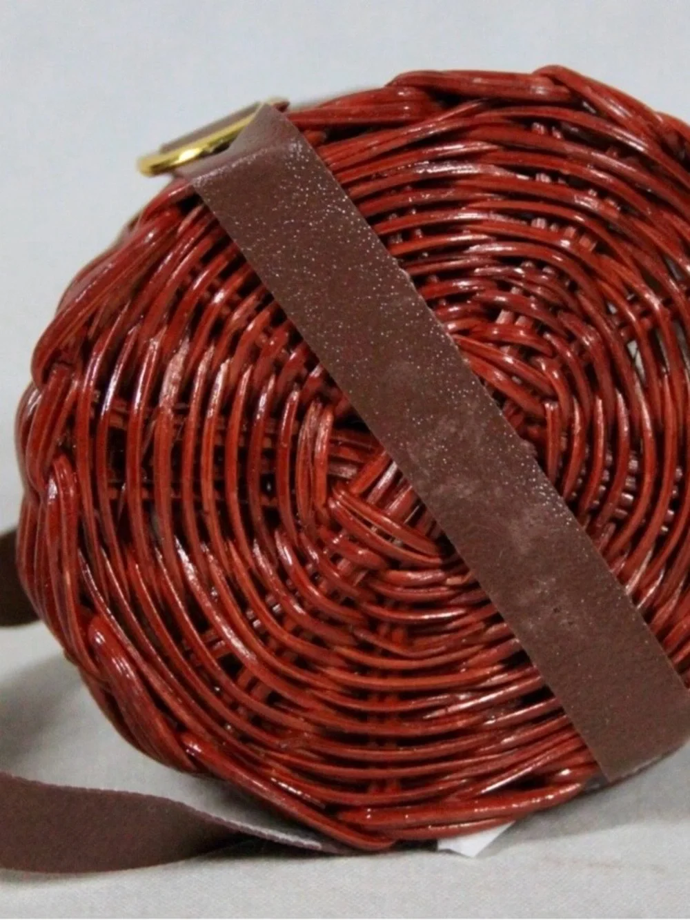 Mini Wicker Fishing Creel Basket Christmas Ornament Beer Ice Rustic Fisherman